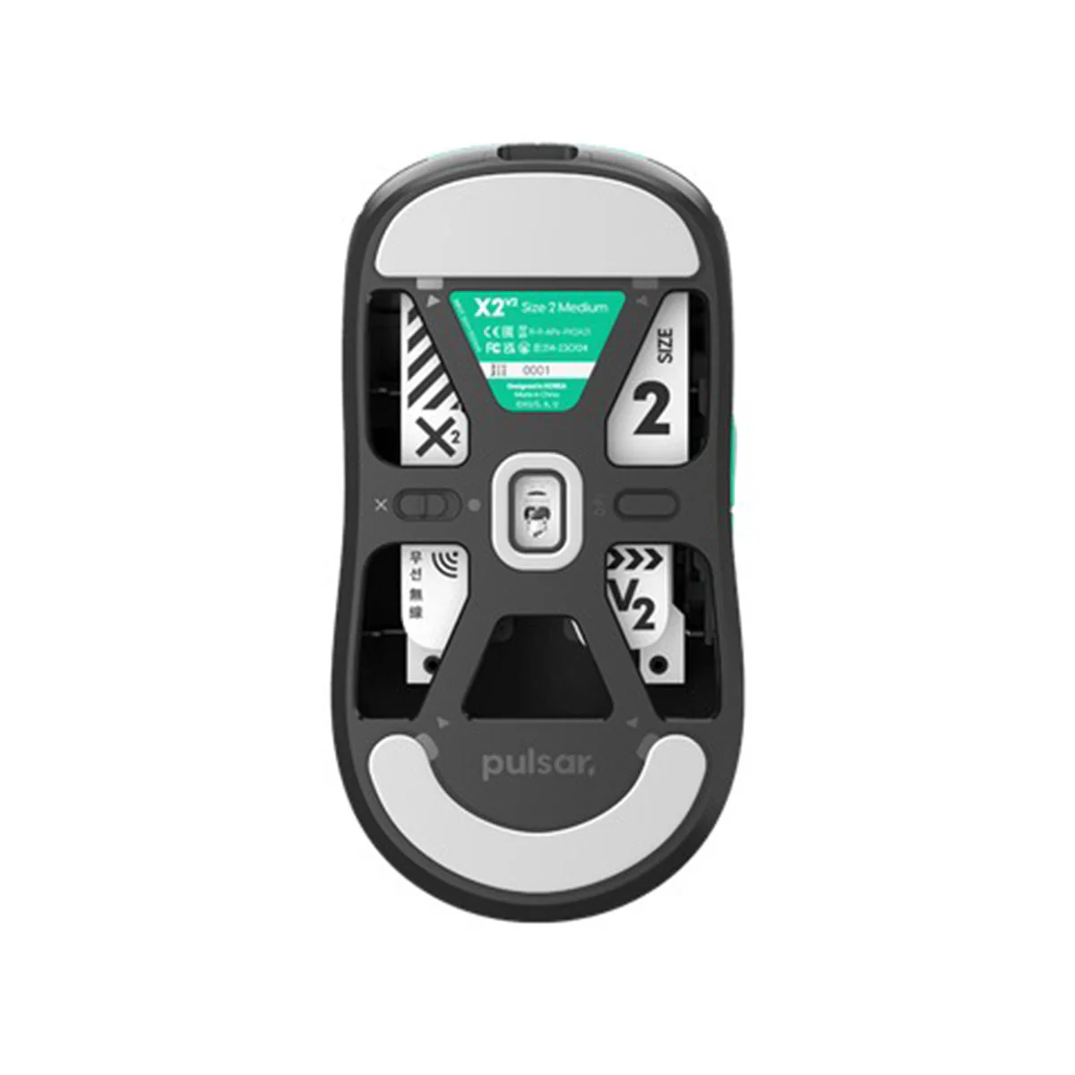 Pulsar X2V2 Symmetrical Ultralight Wireless Gaming Mouse 4K Special Pack Demon Slayer Kamado Tanjiro Limited Edition Size 2 (PX222TJ4) - Image 6
