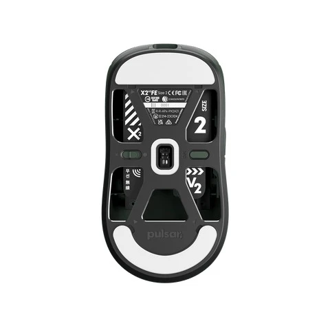 Pulsar X2V2 Ultralight Wireless Symmetrical Esports Mouse Founders Edition Size 2 (Green) (PX2224) - Image 5
