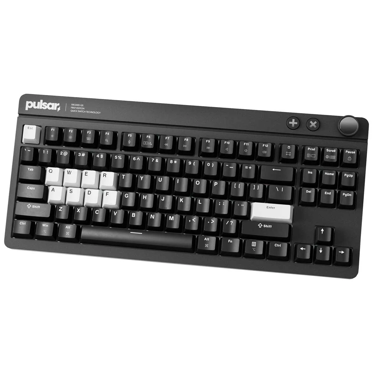 Pulsar XBOARD QS Mechanical Gaming Keyboard with Quick Switching Technology, Win/ Mac Switch Key (Black) (PWKXBQSO1) - Image 7