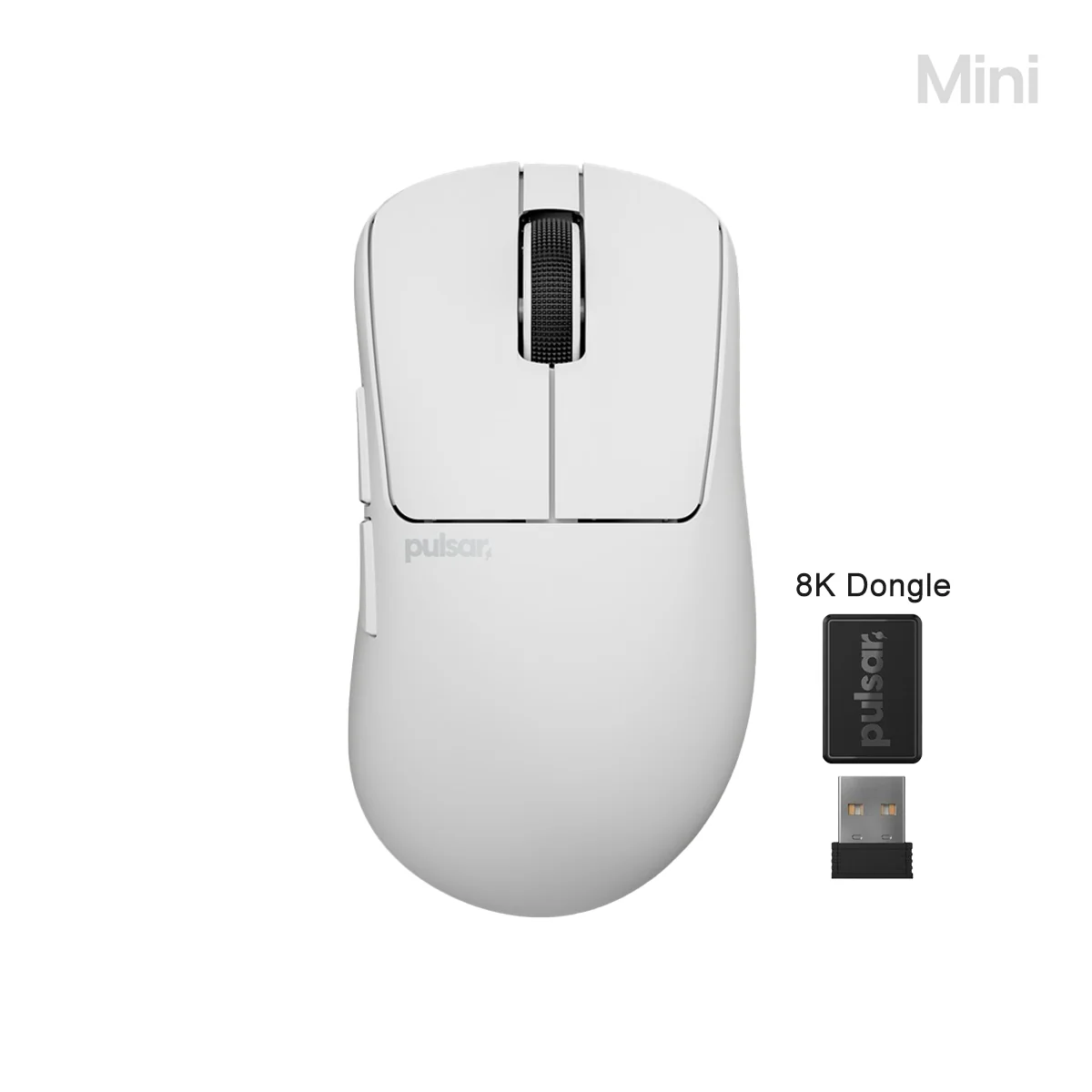 Pulsar Xlite CrazyLight 8K Polling Rate eSports Gaming Mouse Size 1 (Jet Black, Uyuni White) - Image 14