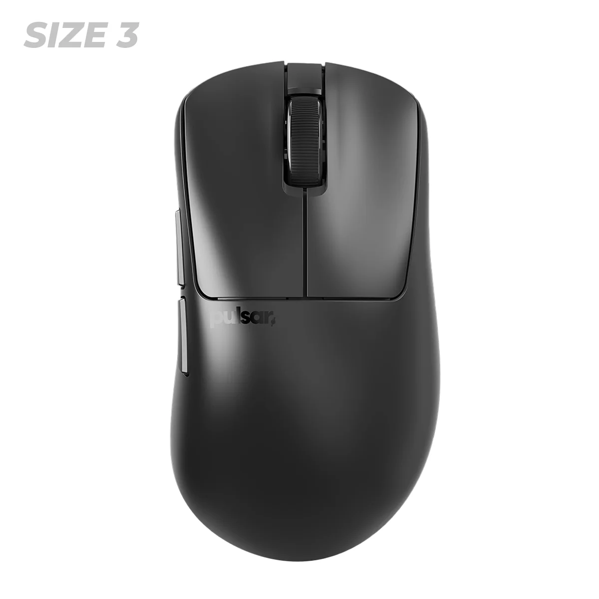 Pulsar Xlite V4 Ultralight Weight eSports Mouse Size 3 (Black, White) (PXL431, PXL432) - Image 2