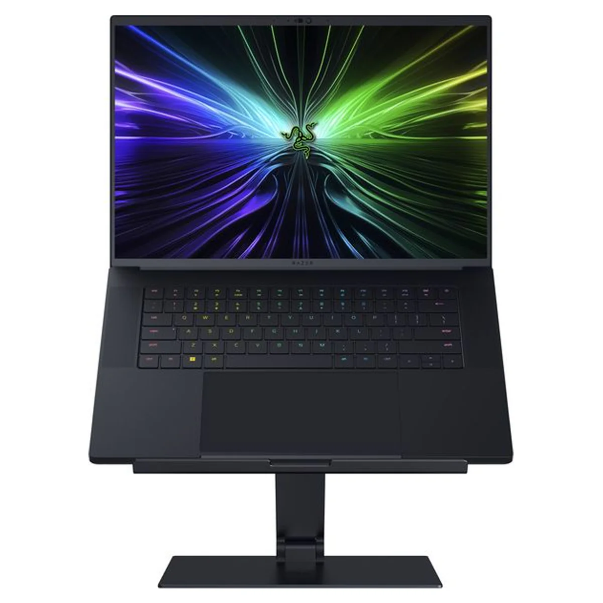 Razer Adjustable Aluminum Stand For Laptops Up to 18" (Black, Mercury) - Image 4