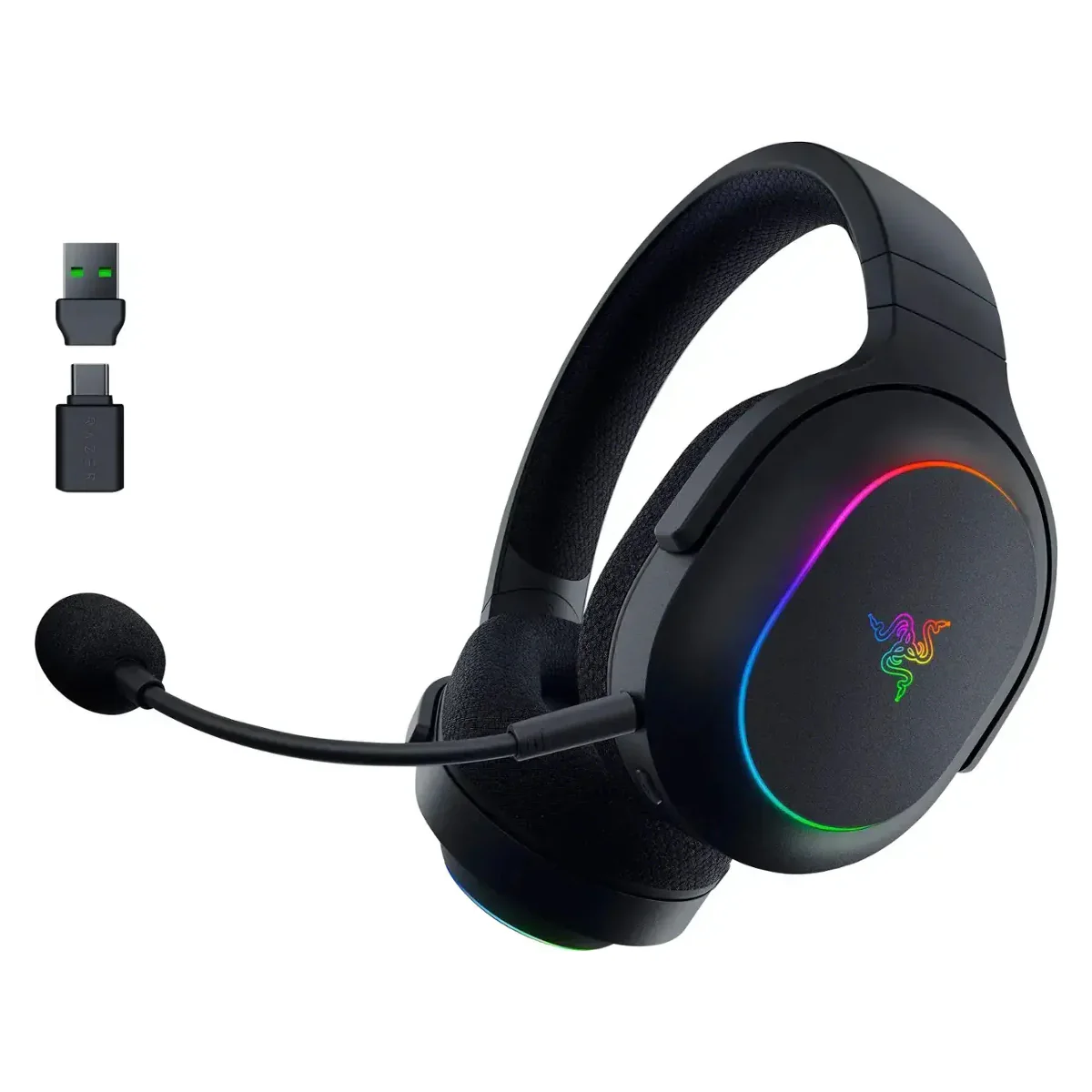 Razer Barracuda X Chroma Wireless Multi-Platform Gaming & Mobile Headset (Black, White, Phantom Green, Phantom White) - Image 2