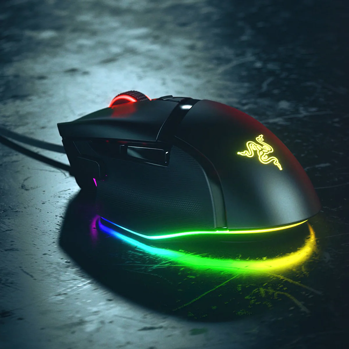Razer Basilisk V3 35K Fully Customizable Ergonomic Wired Gaming Mouse (Black) - Image 4