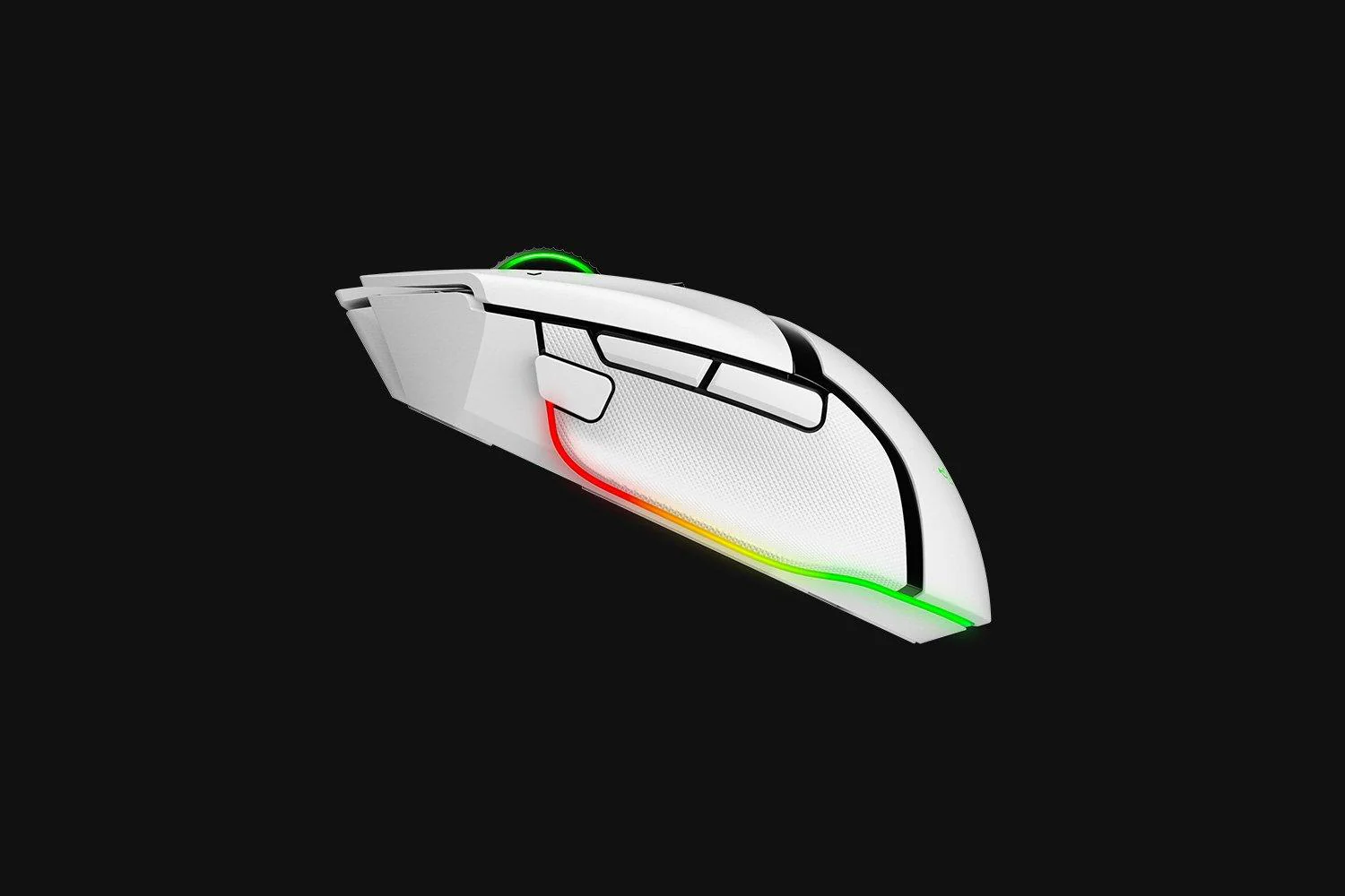Razer Basilisk V3 Pro Customizable Wireless Ergonomic Gaming Mouse (White Edition) - Image 4