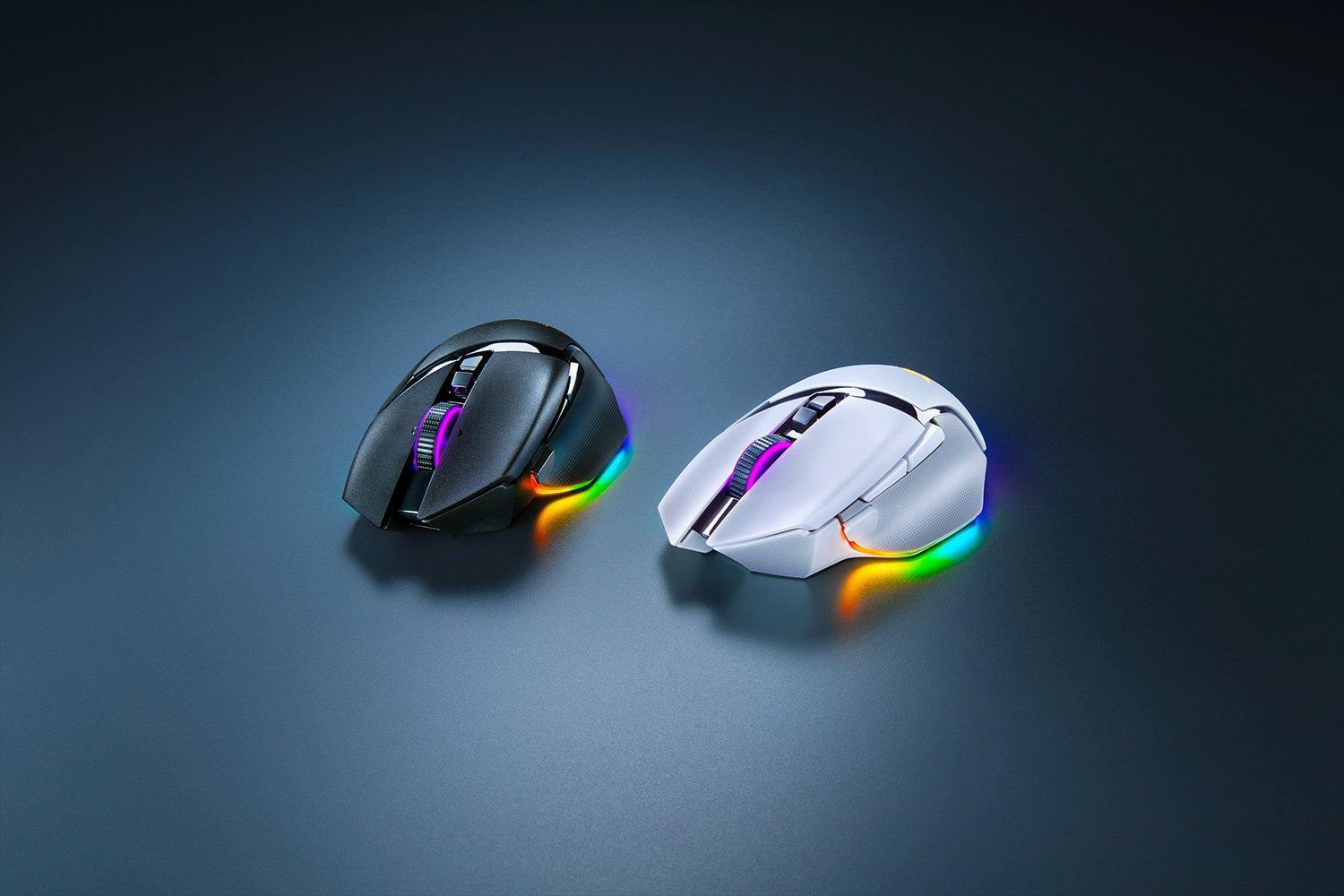 Razer Basilisk V3 Pro Customizable Wireless Ergonomic Gaming Mouse (White Edition) - Image 7