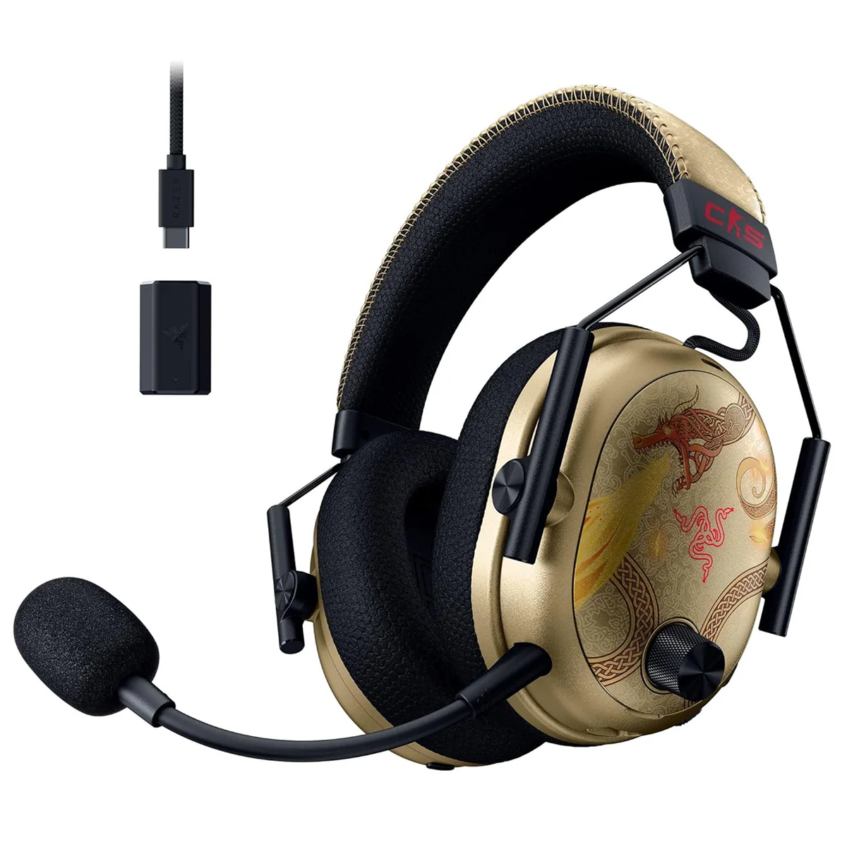 Razer BlackShark V3 Pro Wireless ANC Esports Gaming Headset (Counter-Strike 2 Ed.) - Image 12