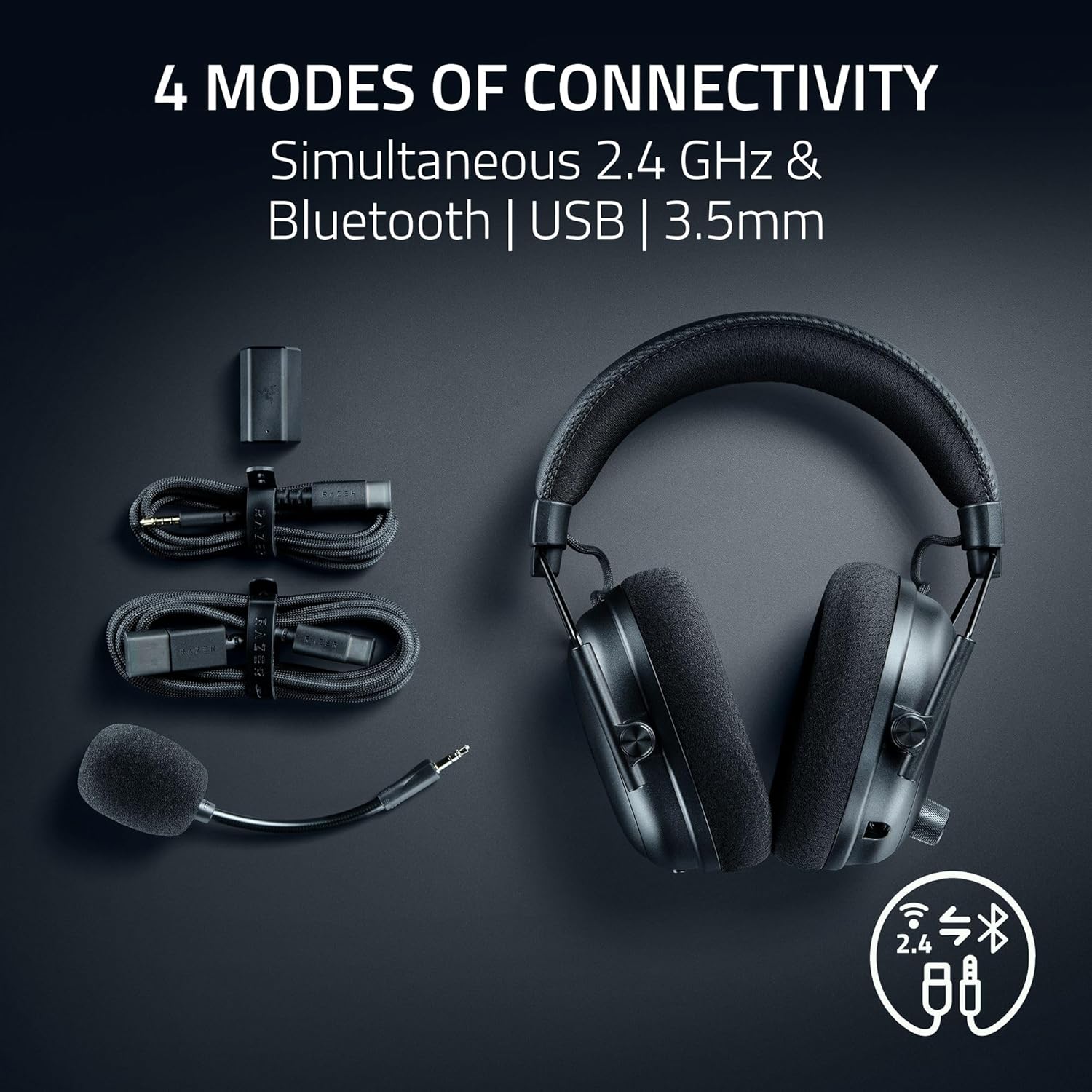 Razer BlackShark V3 Pro Wireless ANC Esports Gaming Headset (NiKo Ed.) - Image 8