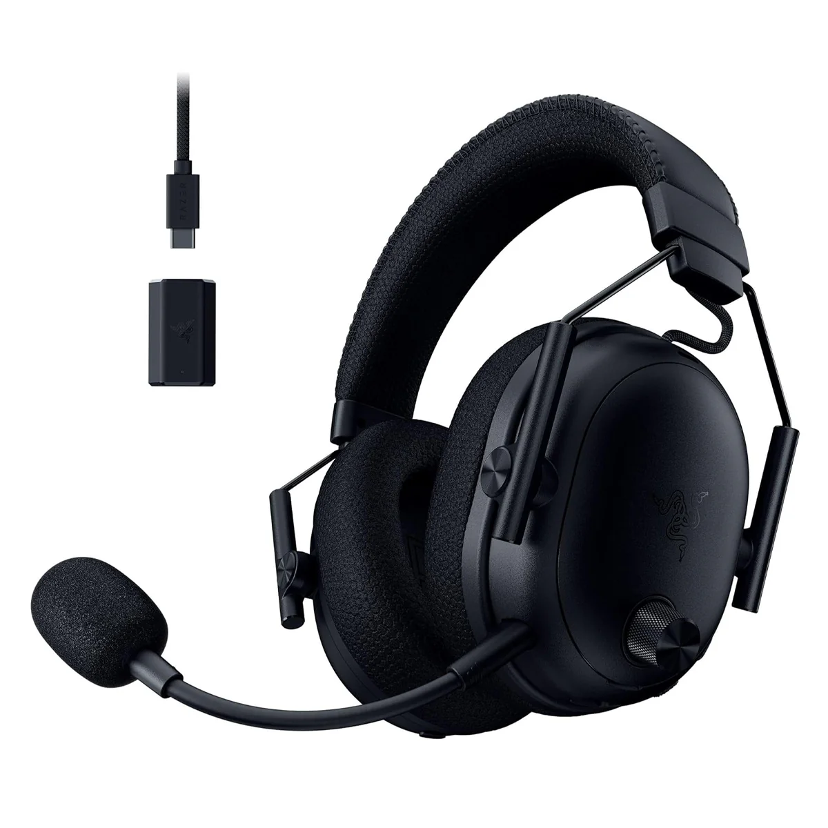 Razer Blackshark V3 Pro Wireless ANC eSports Gaming Headset with Ultra-Low Latency & THX Spatial Audio for PC/ Mac/ PlayStation/ Nintendo Switch/ Steam Deck/ Smartphone (Black, White) - Image 10