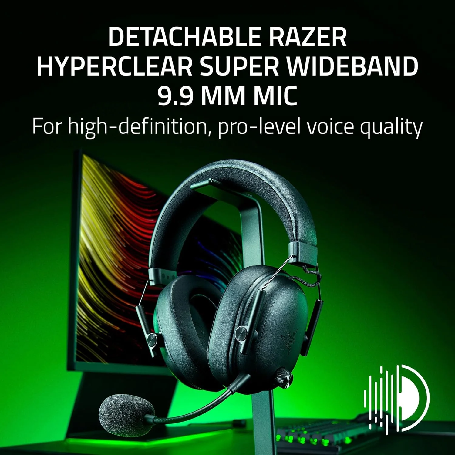 Razer Blackshark V3 Wireless Competitive eSports Gaming Headset with Ultra-Low Latency (Black) - Image 4