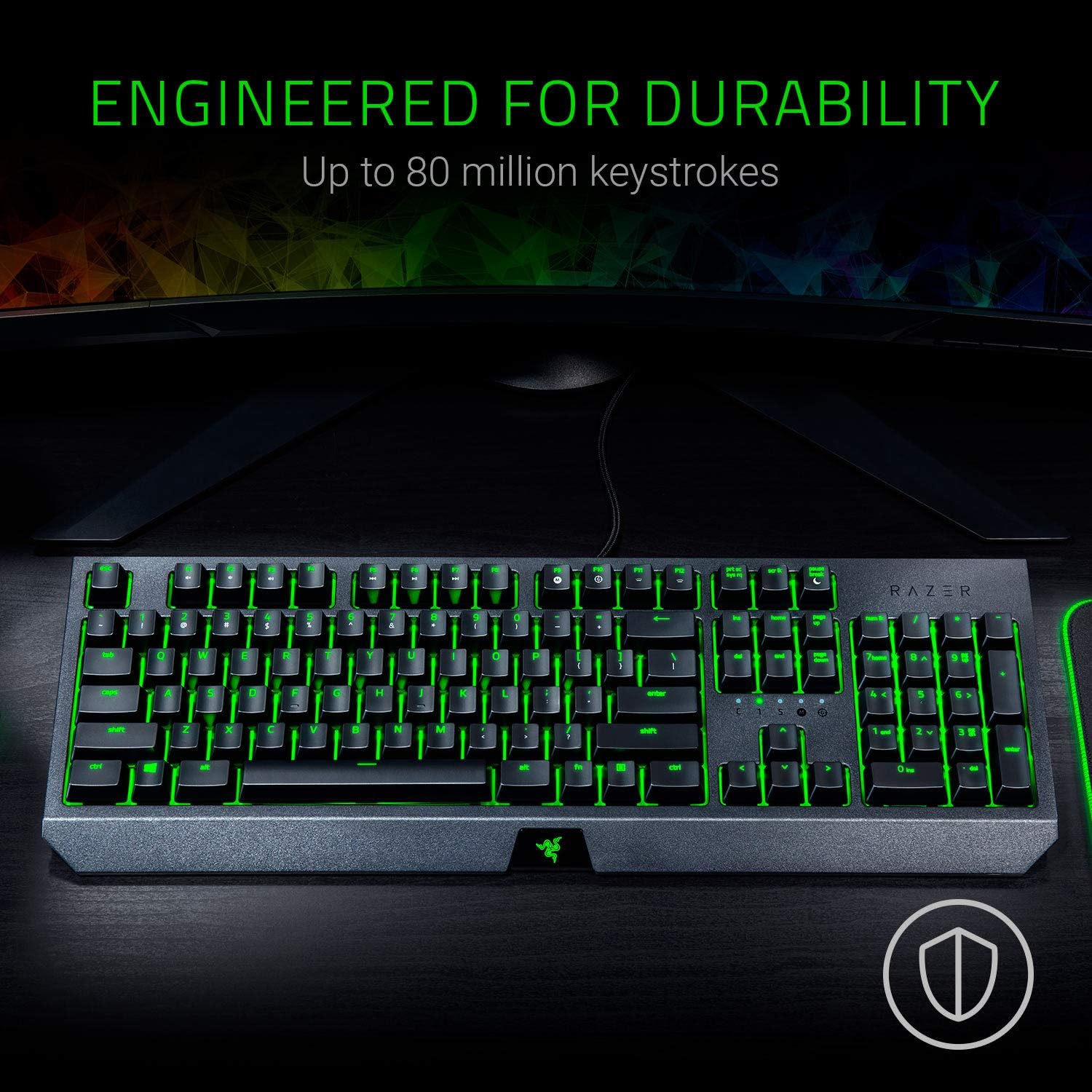 Razer BlackWidow Essential Mechanical Gaming Keyboard (Green Switch) - Image 3