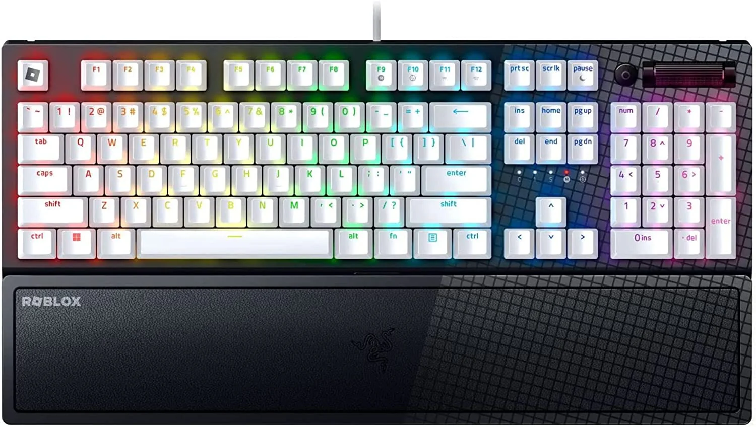 Razer Blackwidow V3 Mechanical Gaming Keyboard (Green Switches) Roblox Edition