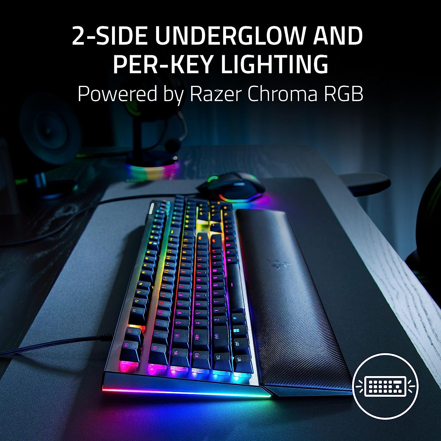 Razer Blackwidow V4 Mechanical Gaming Keyboard (Green Switch) - Image 11