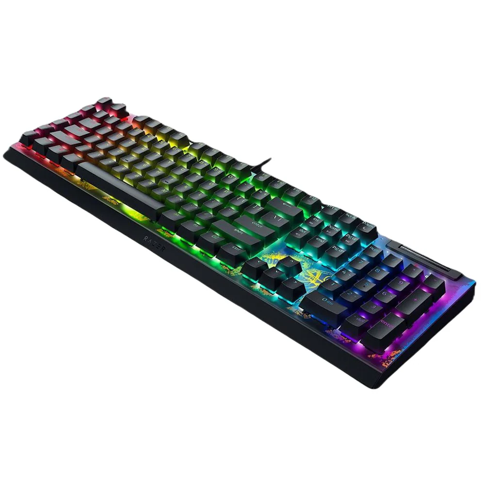 Razer Blackwidow V4 X Mechanical Gaming Keyboard with Razer Chroma RGB (Fortnite Edition) (Yellow Switch) - Image 6