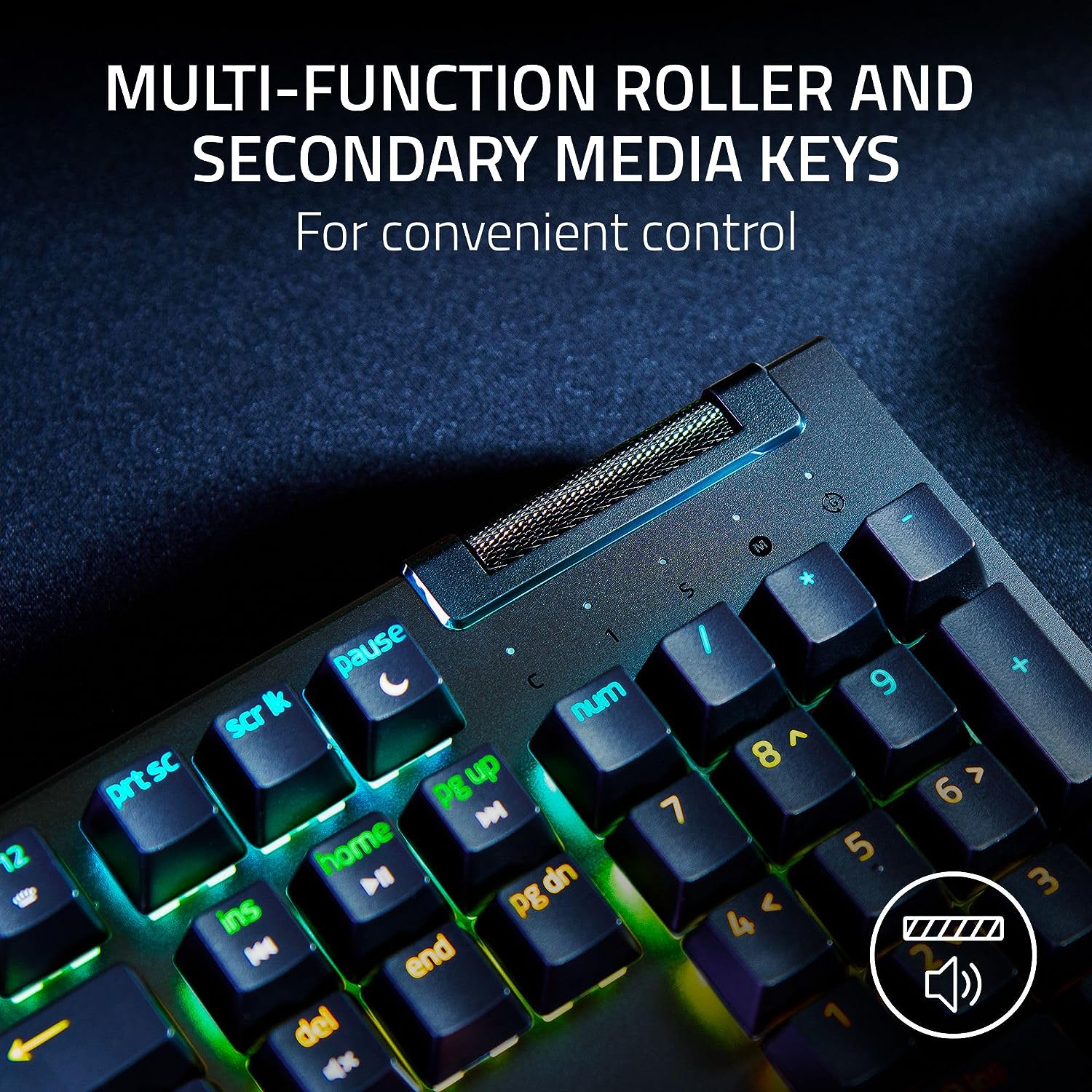 Razer Blackwidow V4 X Mechanical Gaming Keyboard With Razer Chroma RGB (Green Switch) - Image 6