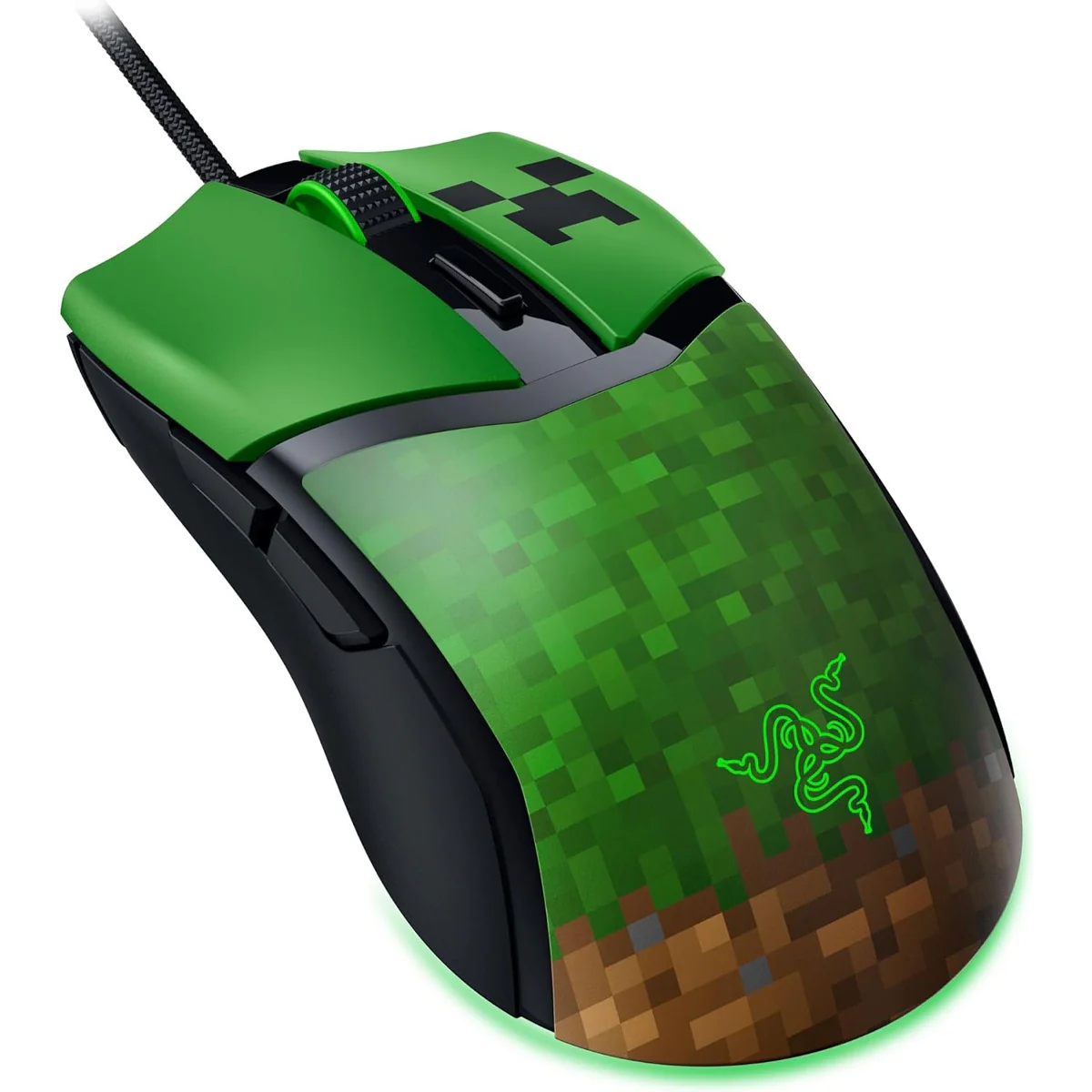 Razer Cobra Customizable RGB Wired Gaming Mouse (Minecraft Edition) - Image 10