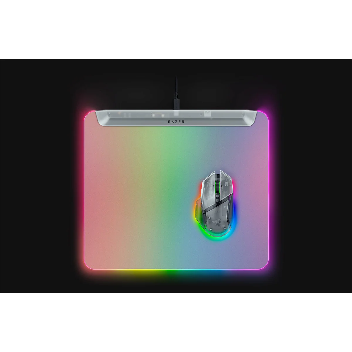 Razer Firefly V2 Pro Fully Illuminated RGB Gaming Mouse Mat (Black, Phantom Green, Phantom White) - Image 21