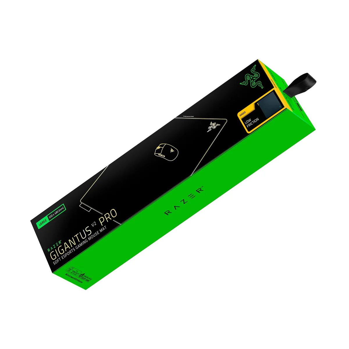 Razer Gigantus V2 Pro Soft eSports Gaming Mouse Mat - L (Black) (Balance, Speed, Control, Max Control) - Image 15