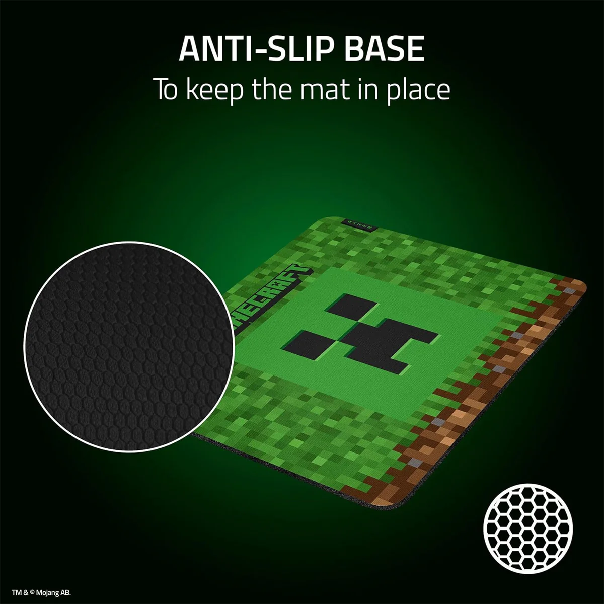 Razer Gigantus V2 Soft Gaming Mouse Mat (Medium) (Minecraft Edition) - Image 6