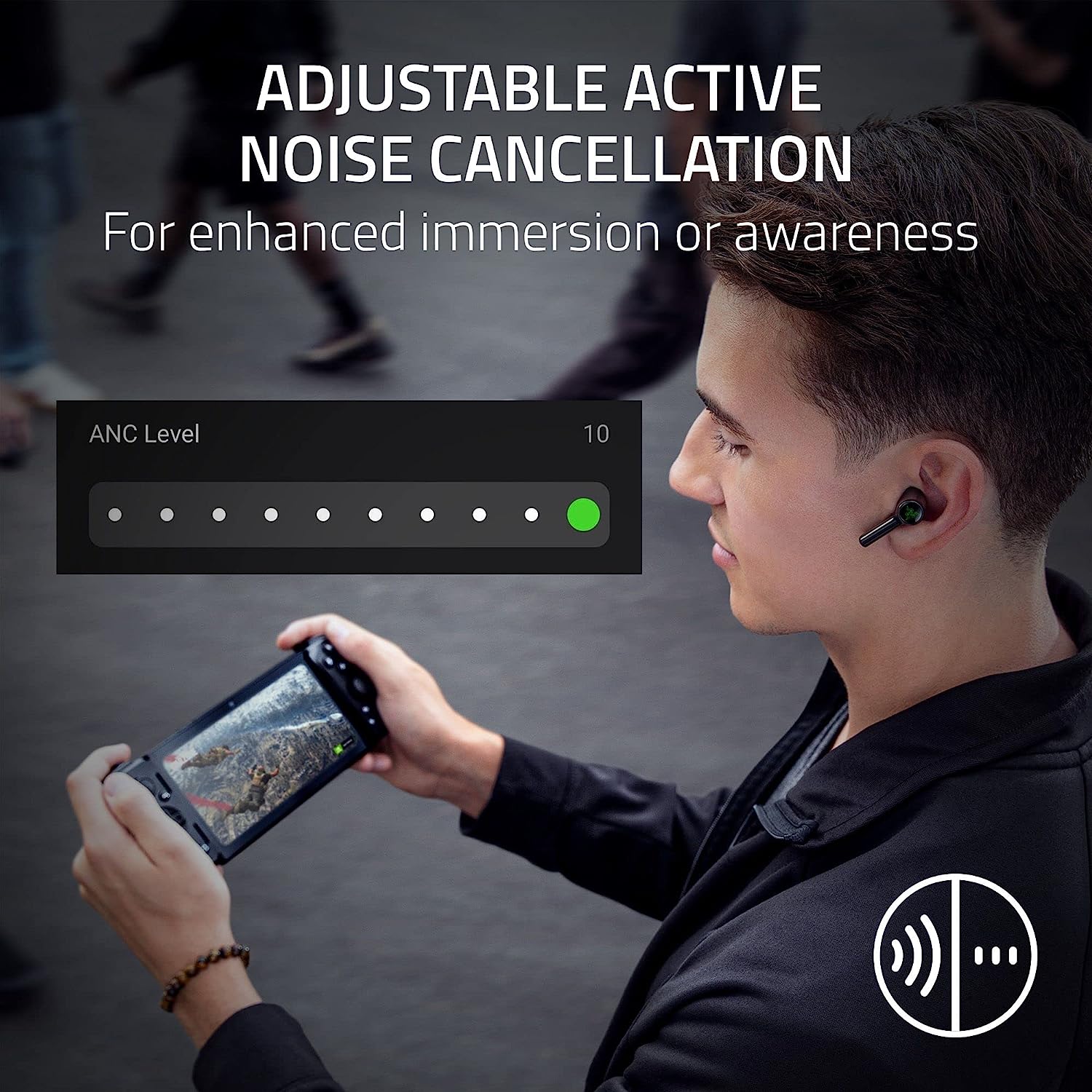 Razer Hammerhead Pro Hyperspeed True Wireless Gaming Earbuds - Image 5