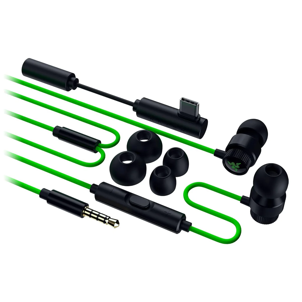 Razer Hammerhead V3 Universal Wired Earbuds for Gaming (Black, White) - Image 10