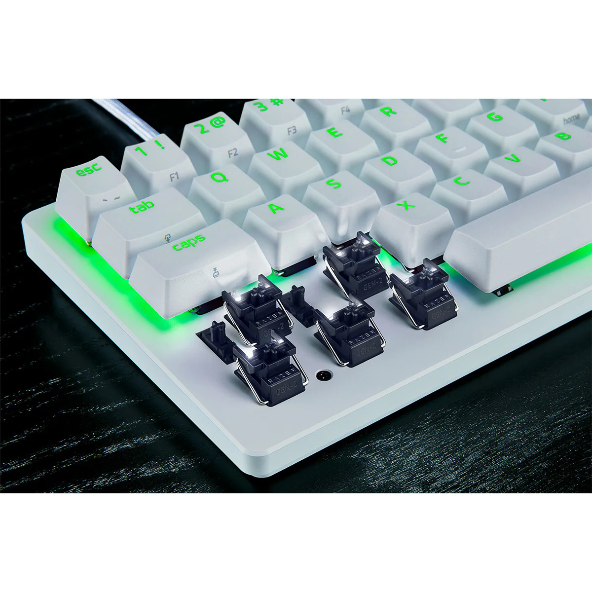 Razer Huntsman V3 Pro Mini 60% Analog Optical Esports Keyboard (White) - Image 7
