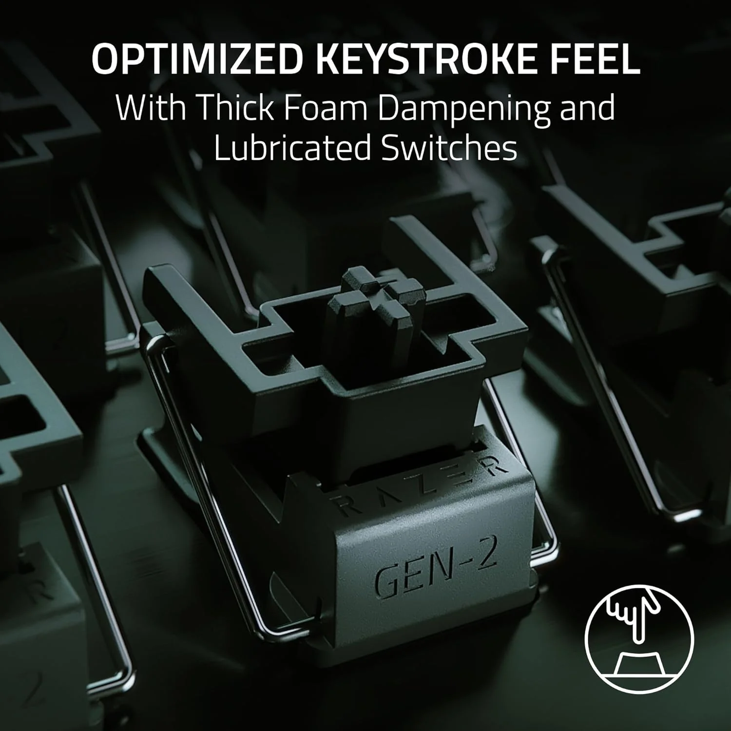 Razer Huntsman V3 Pro Tenkeyless 8KHz Analog Optical eSports Keyboard (Niko Edition) - Image 6