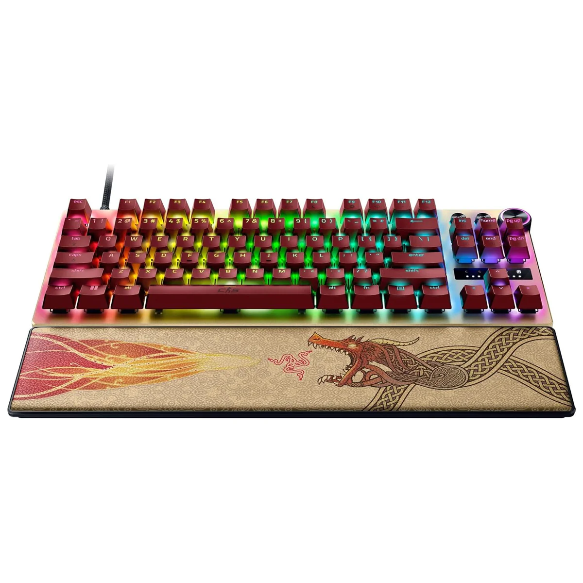 Razer Huntsman V3 Pro Tenkeyless Analog Optical Esports Keyboard (Counter-Strike 2 Ed.) - Image 11