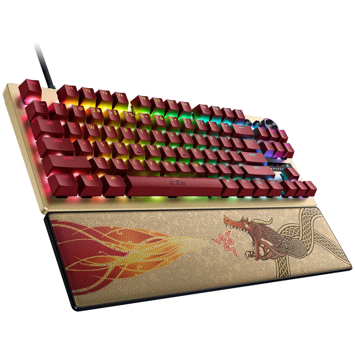 Razer Huntsman V3 Pro Tenkeyless Analog Optical Esports Keyboard (Counter-Strike 2 Ed.) - Image 12