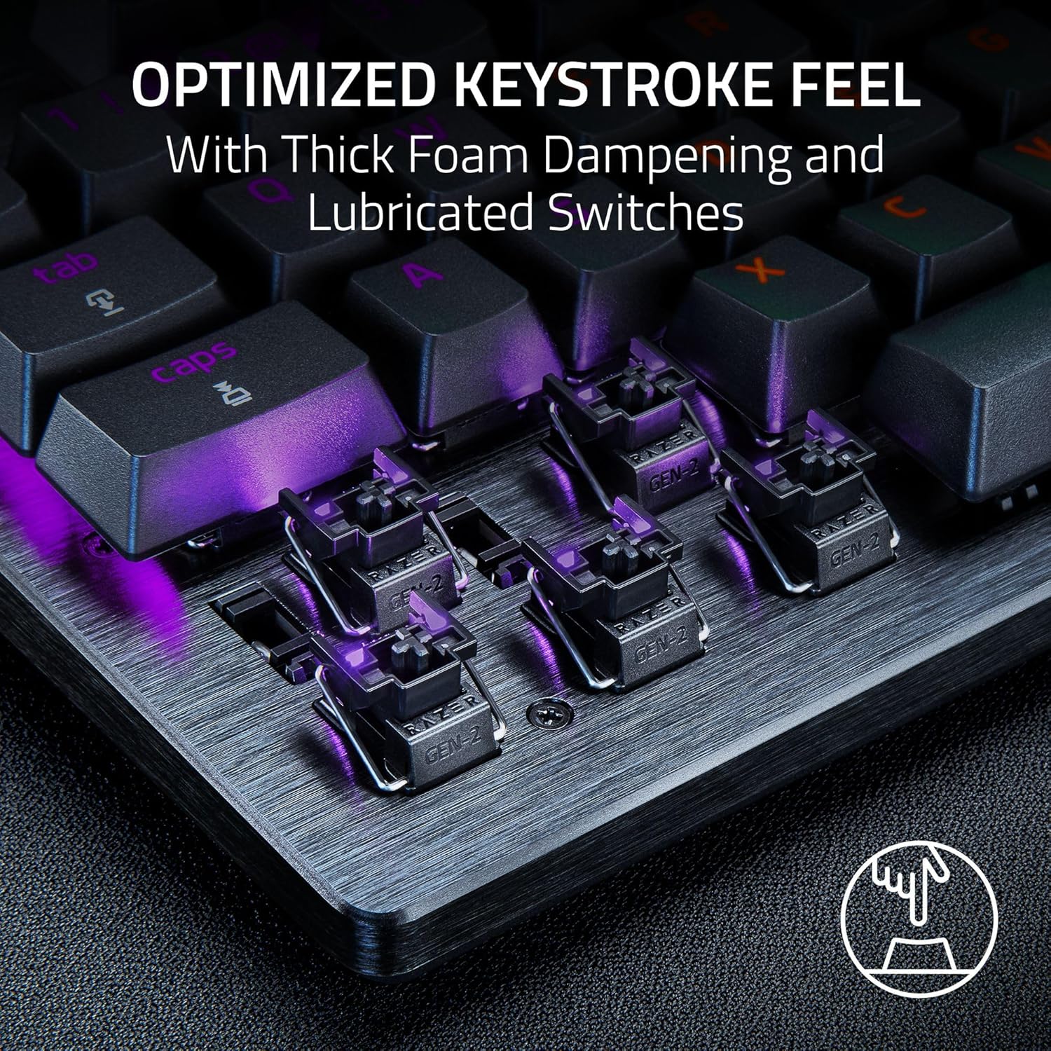 Razer Huntsman V3 Tenkeyless 8KHz Analog Optical Esports Keyboard (Black) - Image 7