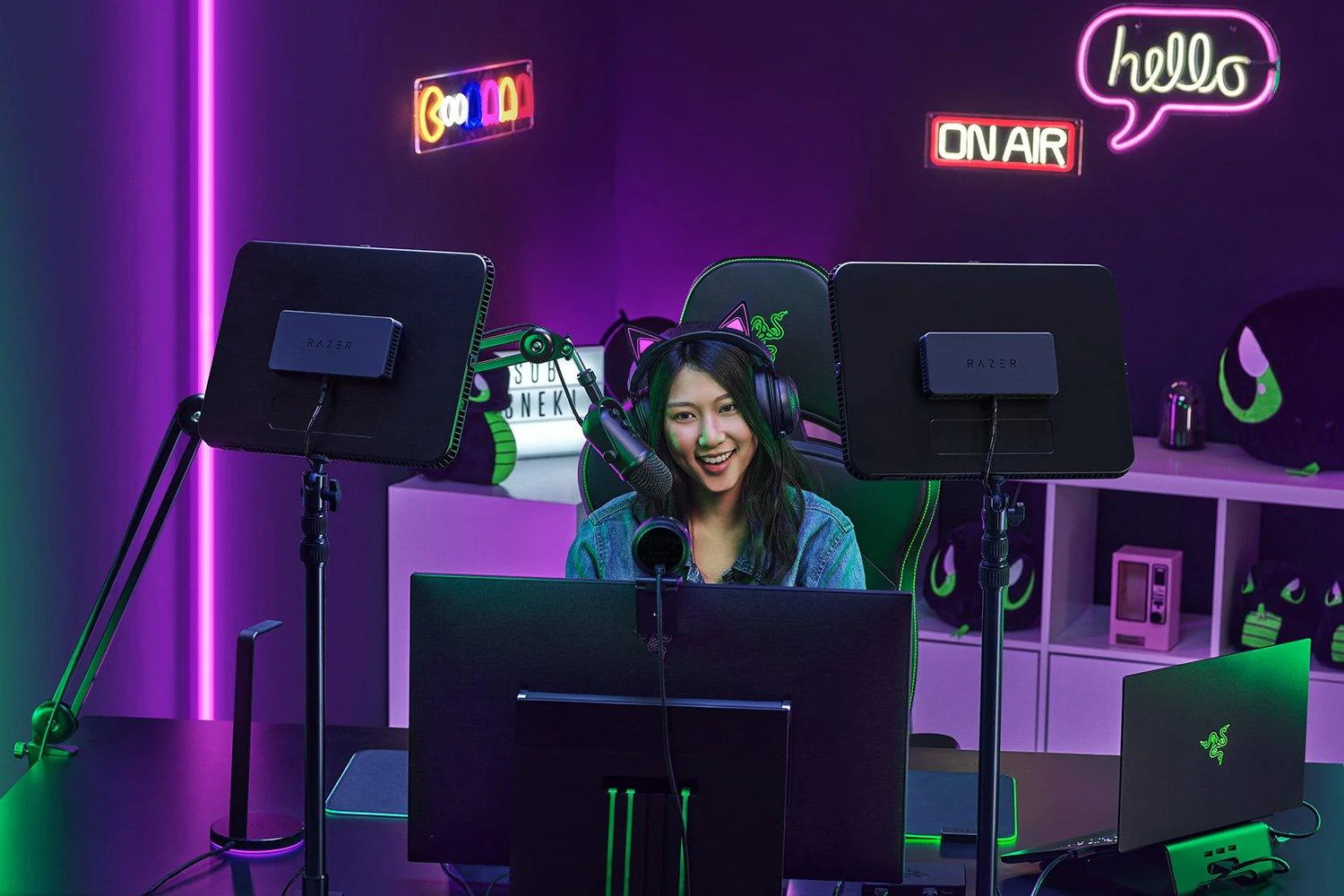 RAZER KEY LIGHT CHROMA ALL-IN-ONE LIGHTING KIT FOR STREAMING - Image 4