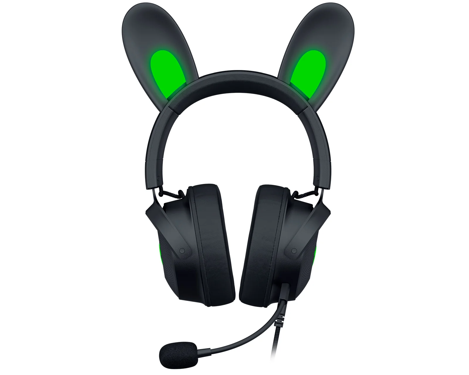 Razer Kraken Kitty V2 Pro Wired RGB Headset With Interchangeable Ears (Black) - Image 7