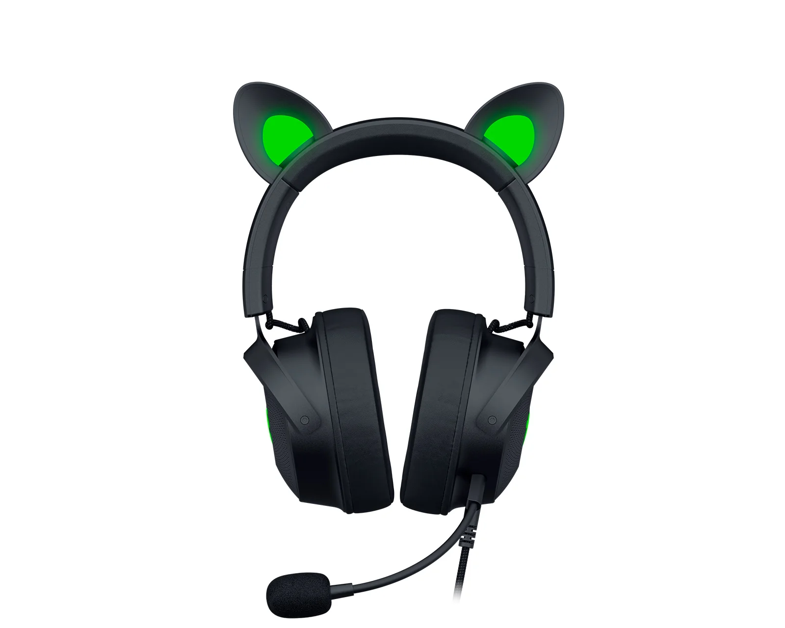Razer Kraken Kitty V2 Pro Wired RGB Headset With Interchangeable Ears (Black) - Image 8