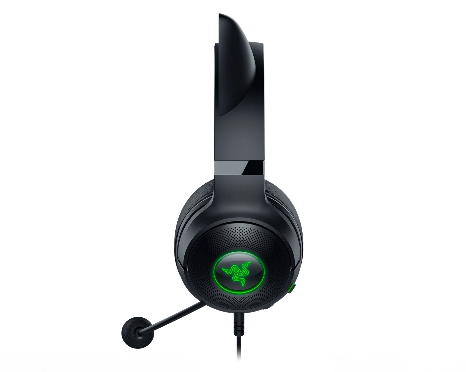 Razer Kraken Kitty V2 USB Headset With RGB Kitty Ears (Black) - Image 7