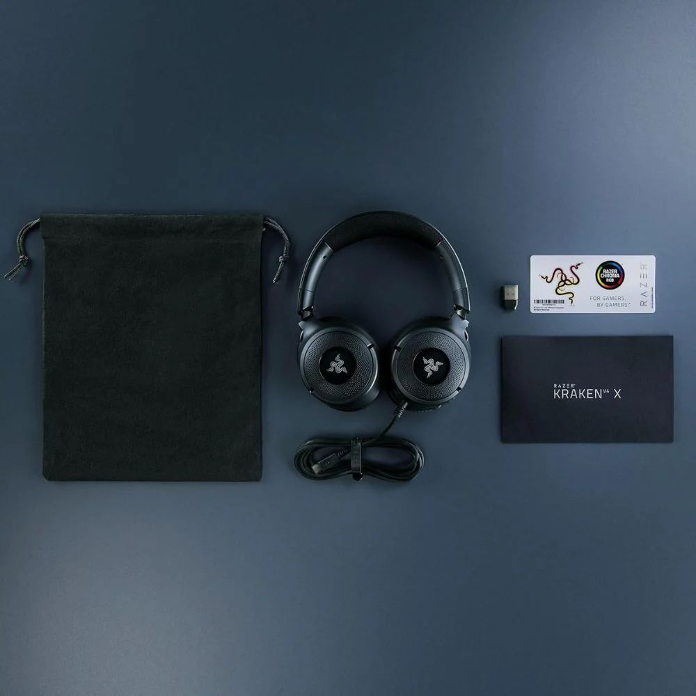 Razer Kraken V4 X Wired Gaming Headset (Black) - Image 10