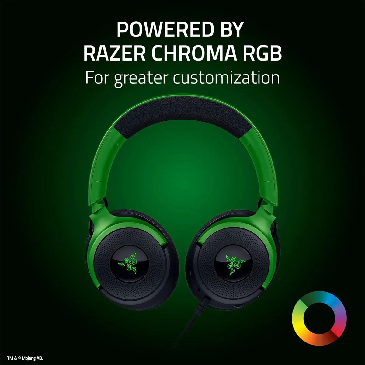 Razer Kraken V4 X Wired Gaming Headset (Minecraft Edition) - Image 6