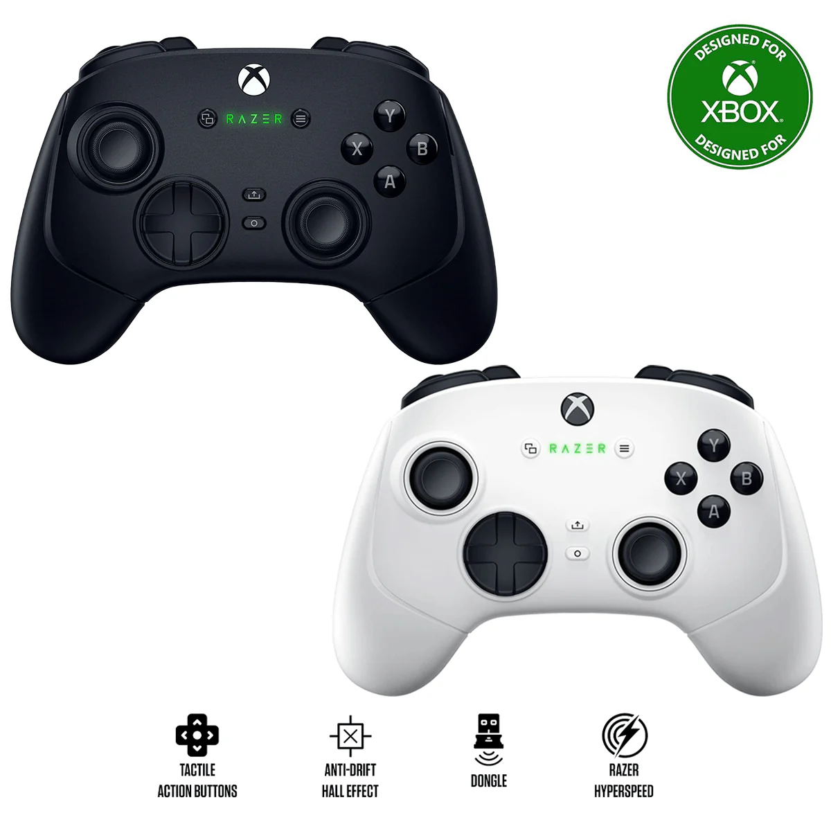 Razer Wolverine V3 Pro Wireless Esports Gaming Controller For Xbox & PC (White, Black)