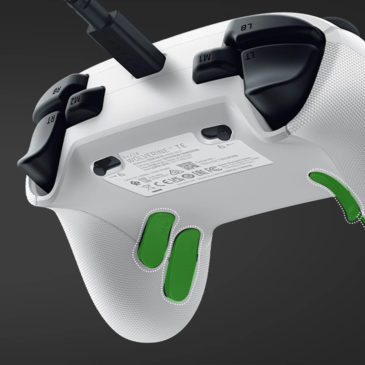 Razer Wolverine V3 Tournament Edition Wired ESports Gaming Controller for Xbox & PC (Black, White) - Image 12