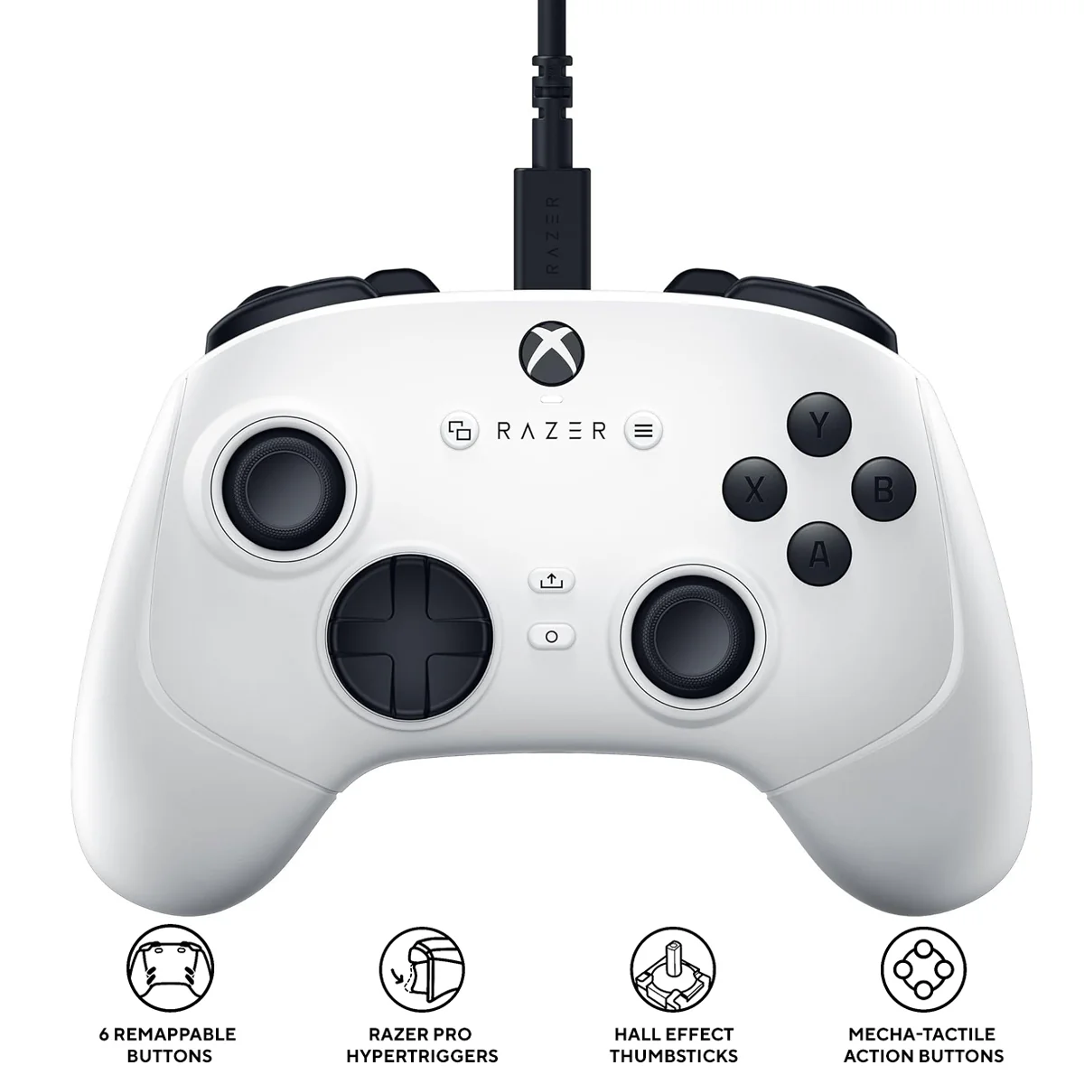 Razer Wolverine V3 Tournament Edition Wired ESports Gaming Controller for Xbox & PC (Black, White) - Image 9