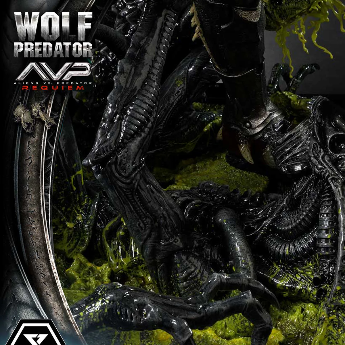 Real Elite Masterline Aliens vs. Predator: Requiem Wolf Predator (Deluxe Version) Pre-Order Downpayment - Image 25
