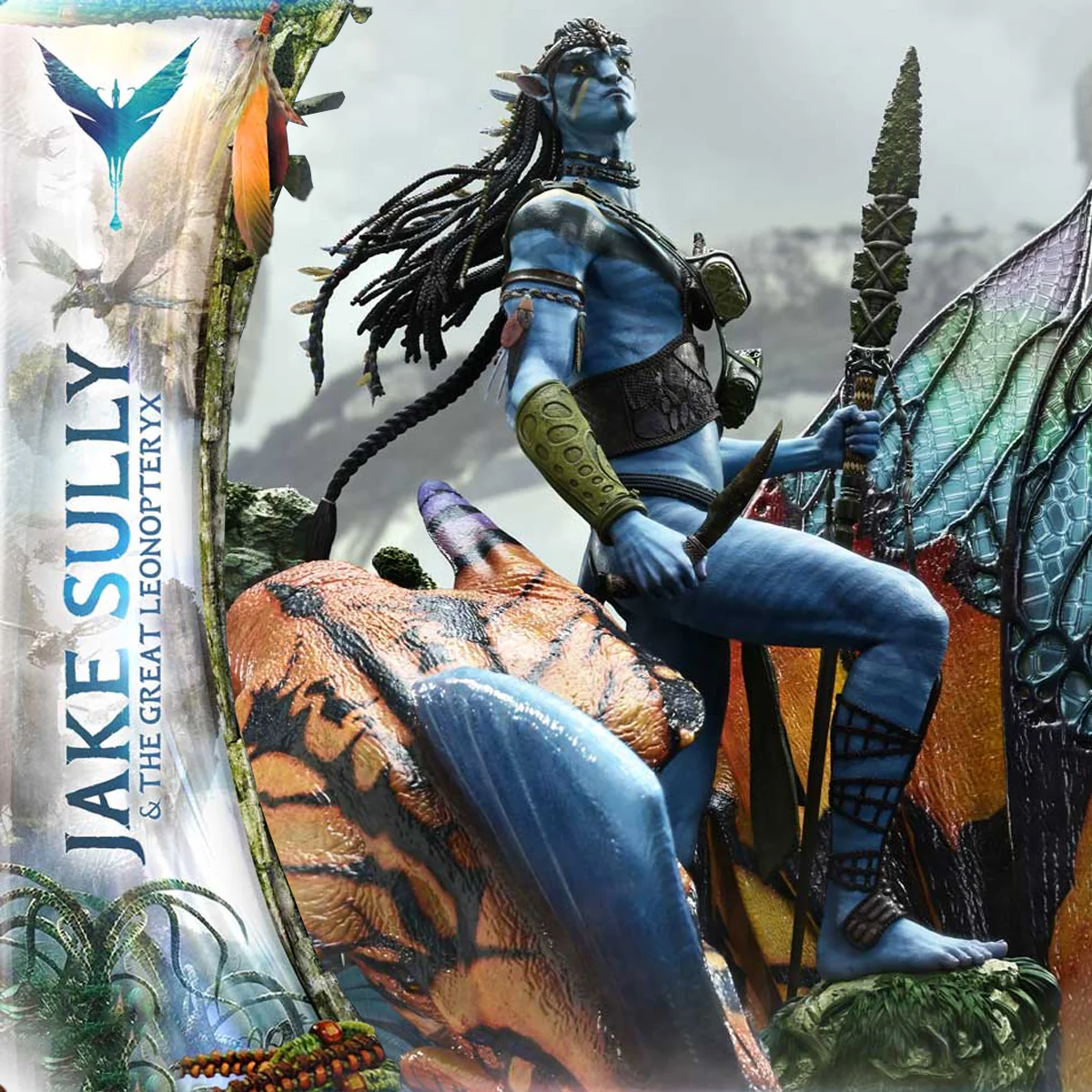 Real Elite Masterline Avatar (Film) Jake Sully & The Great Leonopteryx Avatar Legacy Collection (Deluxe Version) Pre-Order Downpayment - Image 10