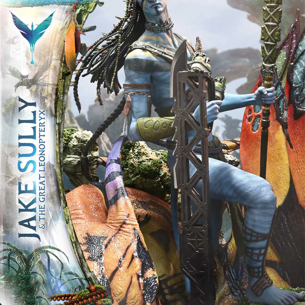 Real Elite Masterline Avatar (Film) Jake Sully & The Great Leonopteryx Avatar Legacy Collection (DX Bonus Version) Pre-Order Downpayment - Image 3