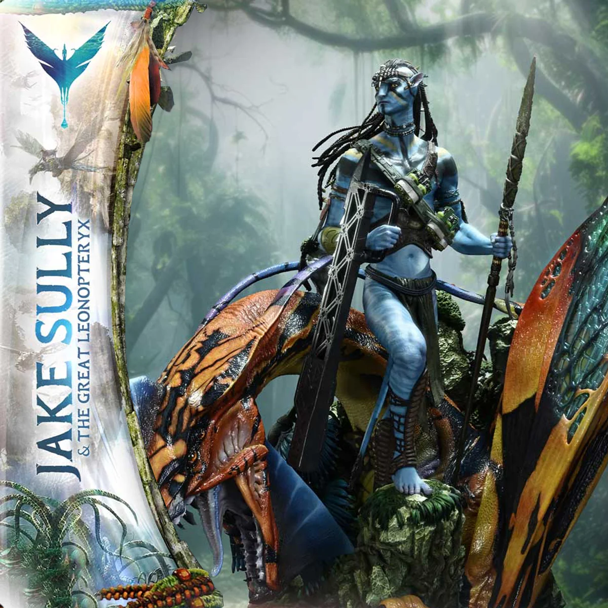 Real Elite Masterline Avatar (Film) Jake Sully & The Great Leonopteryx Avatar Legacy Collection (DX Bonus Version) Pre-Order Downpayment - Image 5