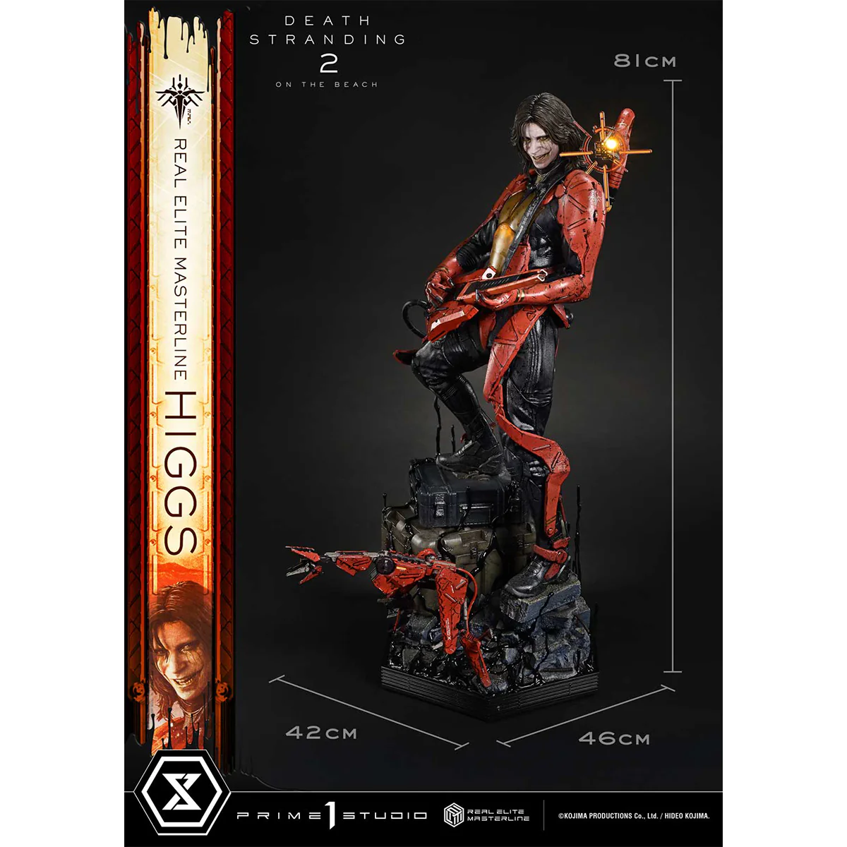 Real Elite Masterline Death Stranding 2: On the Beach Higgs (DX Bonus version) (REMDS2-02DXS) Pre-Order Downpayment - Image 55