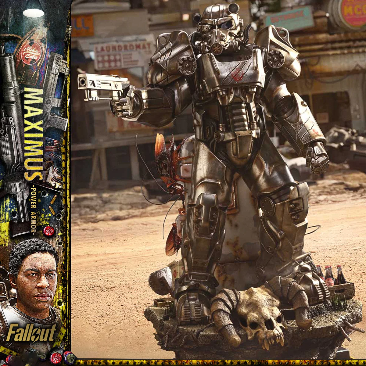 Real Elite Masterline Fallout Maximus Power Armor DX Bonus Version (REMFO-03DXS) Pre-Order Downpayment - Image 3