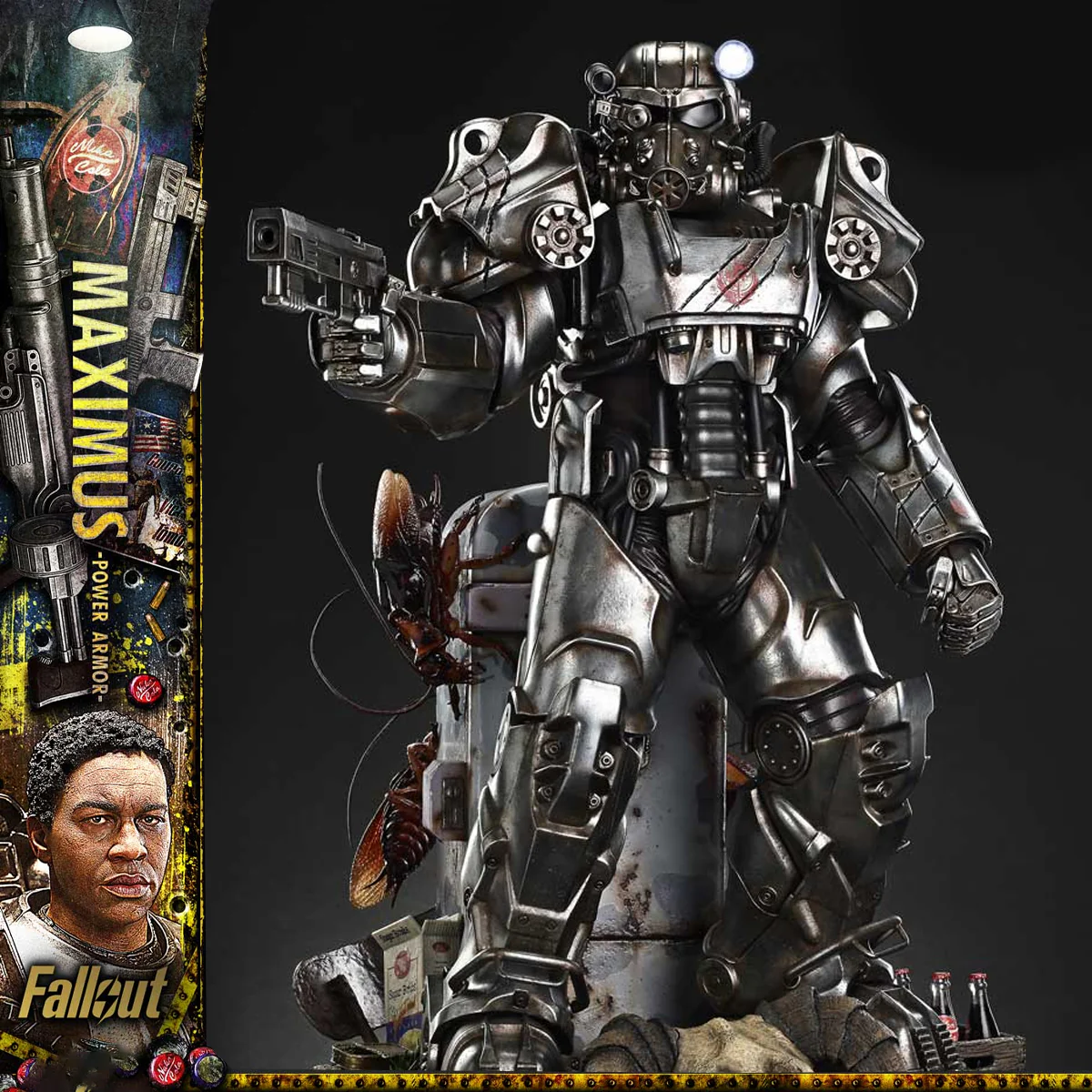 Real Elite Masterline Fallout Maximus Power Armor DX Bonus Version (REMFO-03DXS) Pre-Order Downpayment - Image 69