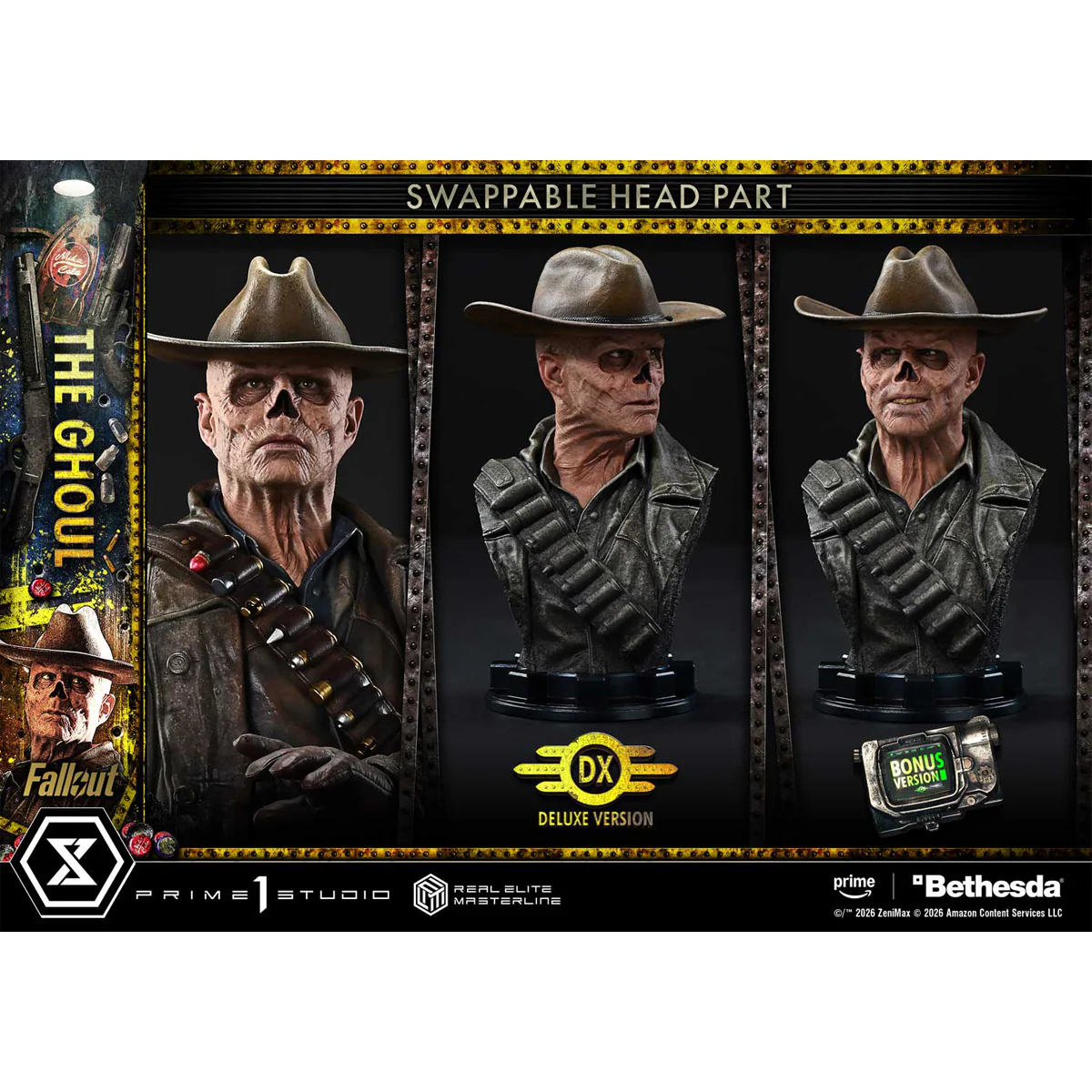 Real Elite Masterline Fallout The Ghoul (DX Bonus Version) (REMFO-01DXS) Pre-Order Downpayment - Image 4