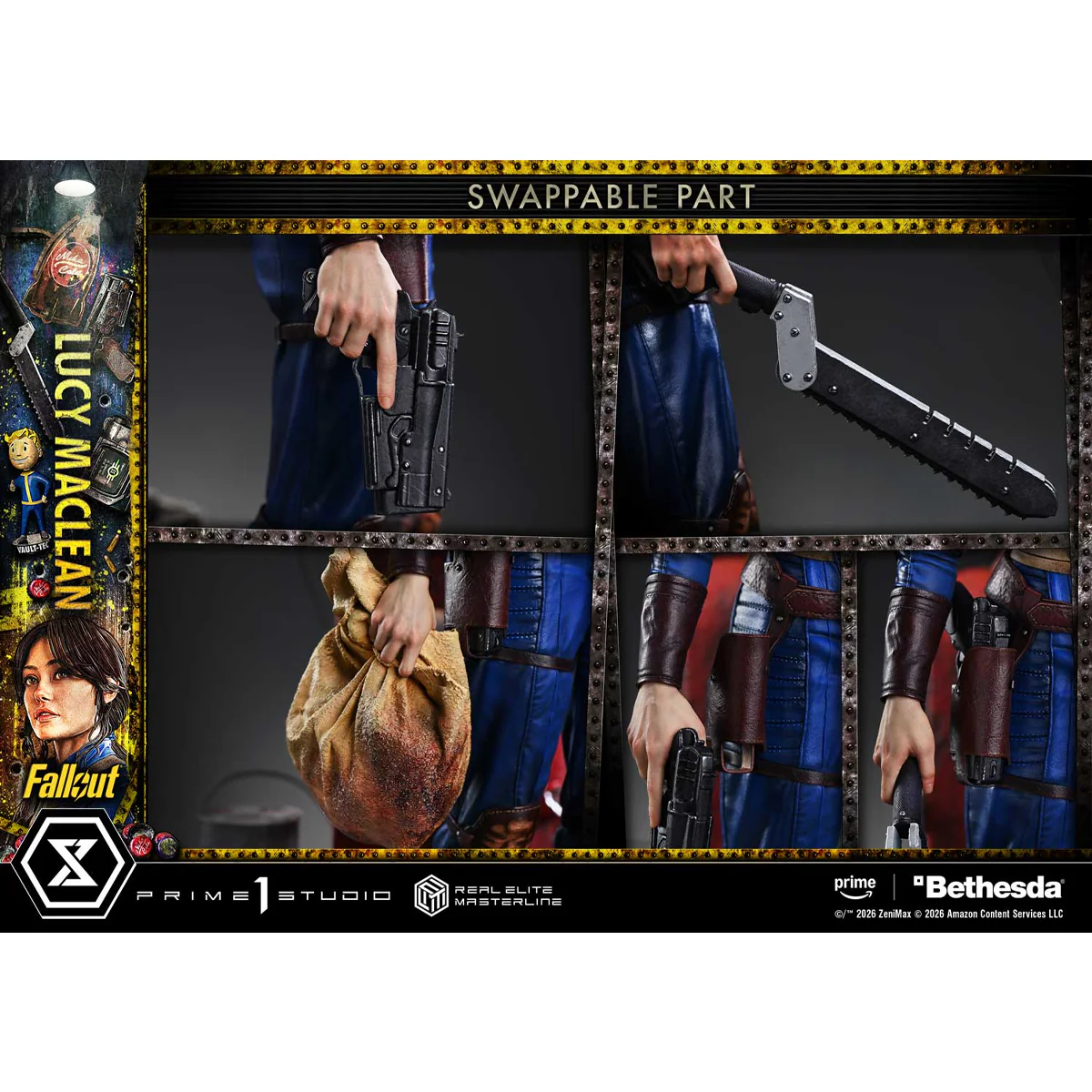 Real Elite Masterline Fallout (TV Series) Lucy MacLean (REMFO-02) Pre-Order Downpayment - Image 4