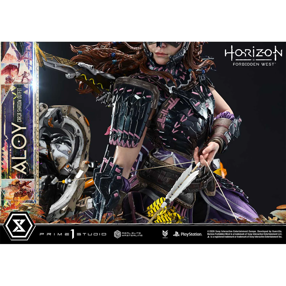 Real Elite Masterline Horizon Forbidden West Aloy Carja Shadow Outfit Deluxe version (REMHFW-01DX) Pre-Order Downpayment - Image 41