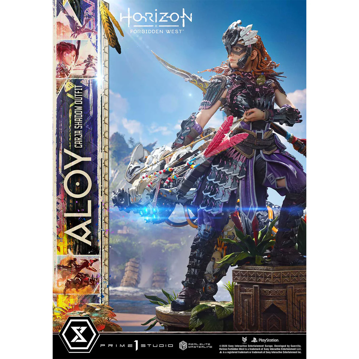 Real Elite Masterline Horizon Forbidden West Aloy Carja Shadow Outfit Deluxe version (REMHFW-01DX) Pre-Order Downpayment - Image 47